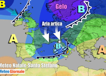METEO Italia. Risorge l’inverno tra Natale e il 26, con NEVE a quote basse