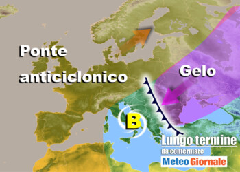 Meteo Italia sul lungo termine, verso Natale col pieno INVERNO