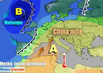 METEO Italia. Torna l’anticiclone, ma in settimana novità. Ecco dove