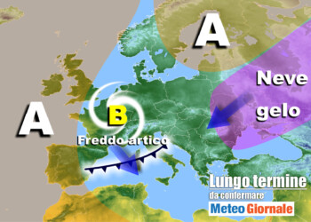 Meteo Italia verso il Capodanno: brutto, FREDDO, anche NEVE