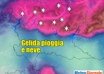 Meteo Lombardia: forti nevicate su Alpi, rischio neve in pianura