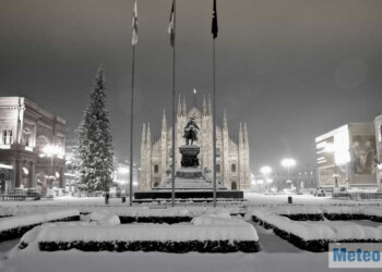 Meteo Milano, in attesa di 20 cm di neve. Gelate. Fotografie