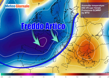 METEO Natale, maltempo e neve. Sempre più possibilità, ecco le ipotesi