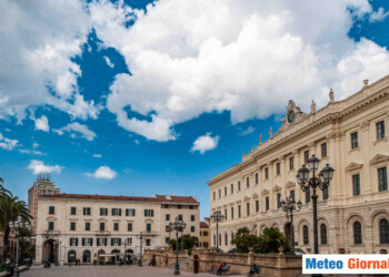 Meteo Sassari, sensibile abbassamento della temperatura e peggioramento