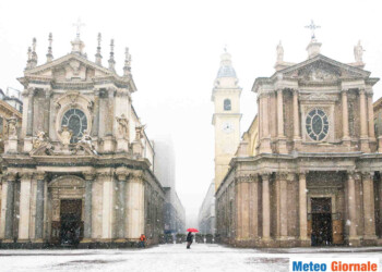 Meteo TORINO arriva la neve. Seguirà il gelo