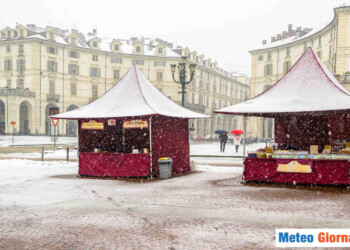 Meteo Torino, arriva la neve, seguono gelate
