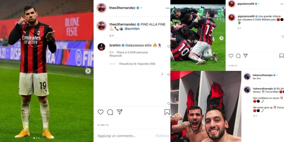 Milan, Natale in vetta grazie a Theo Hernandez, che cita la Juve: "Fino alla fine"