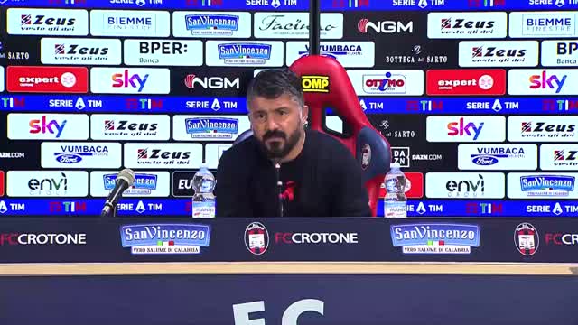  Gattuso: "Noi miglior difesa, lo 0-3 non conta..."