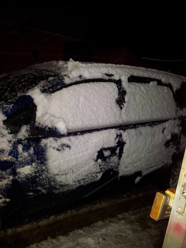 La neve a Portopalo di Capo Passero, dove non nevicava da 110 anni.