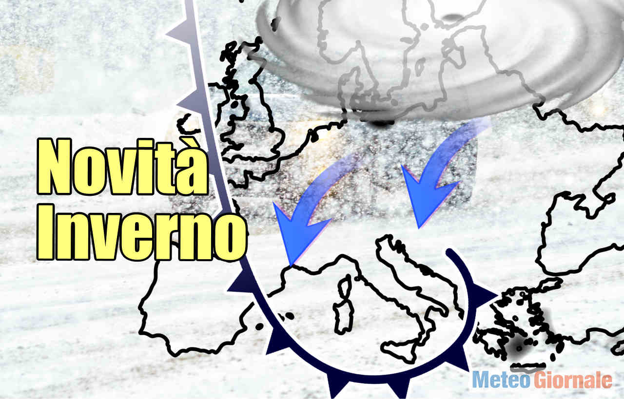 Meteo d'Inverno cambia.