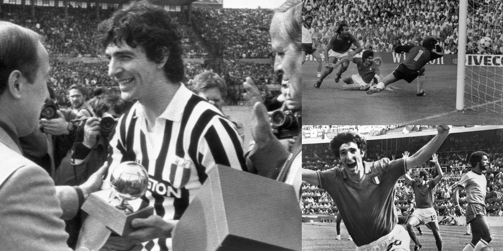 Paolo Rossi, l’omaggio sui social all’eroe di Spagna ’82
