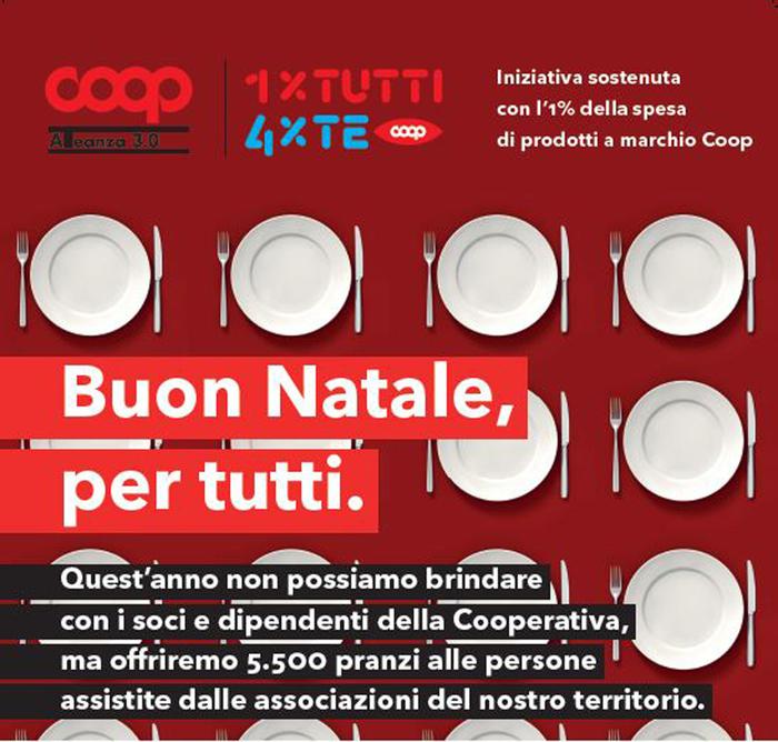 Pranzo di Natale a 5.500 persone in difficoltà