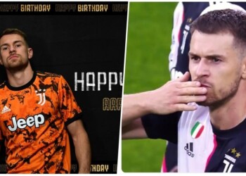 Ramsey compie 30 anni, la Juve lo festeggia: “Auguri Rambo”