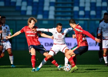 Reggiana-Reggina 0-1: rosso a Stavropoulos, poi il gol di Bellomo