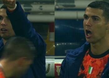 Ronaldo, strappo alla regola: “Siuuu” al gol di Morata
