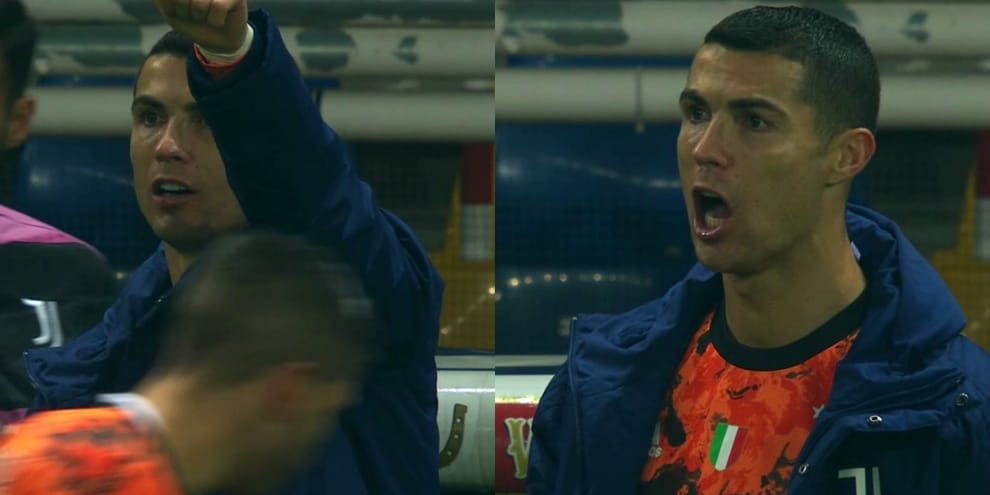 Ronaldo e l'esultanza al gol di Morata: "Siuuu"