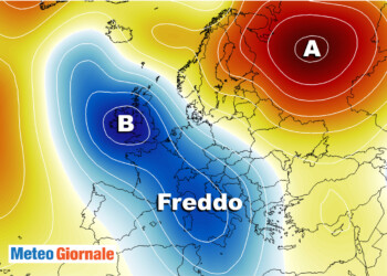 Settimana prossima: meteo pesantemente invernale