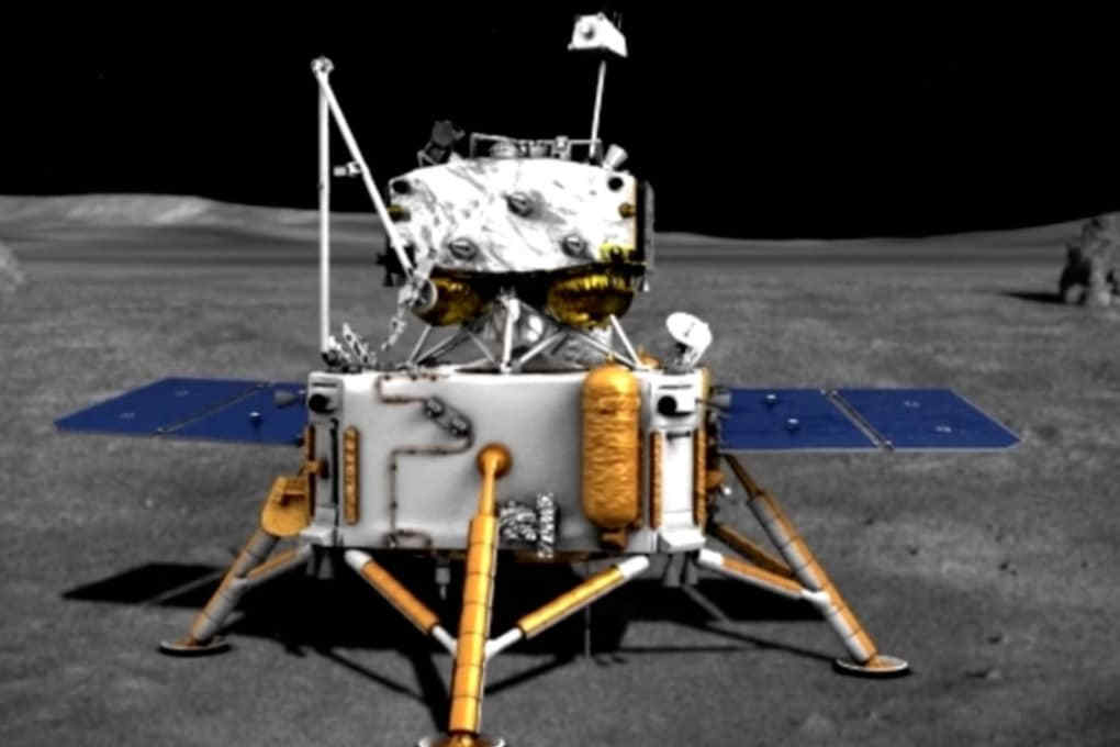 Rappresentazione della missione cinese Chang'e 5