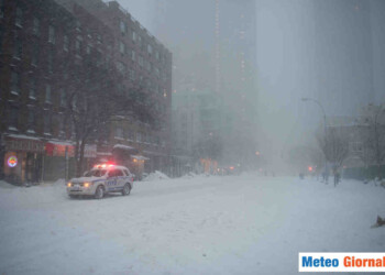 Tempesta di neve su New York, nell’entroterra sino a 1 metro