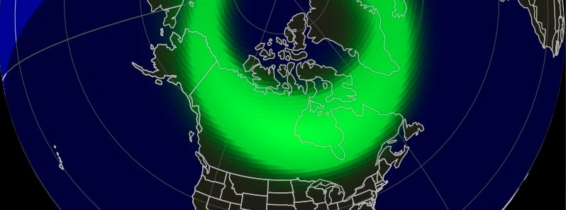 aurora boreale della notte del 10 dicembre 2020 causata dalla tempesta solare