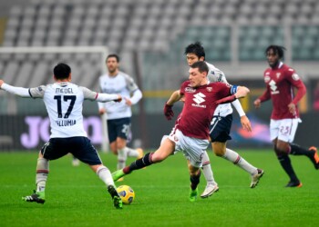 Torino-Bologna 1-1, il tabellino