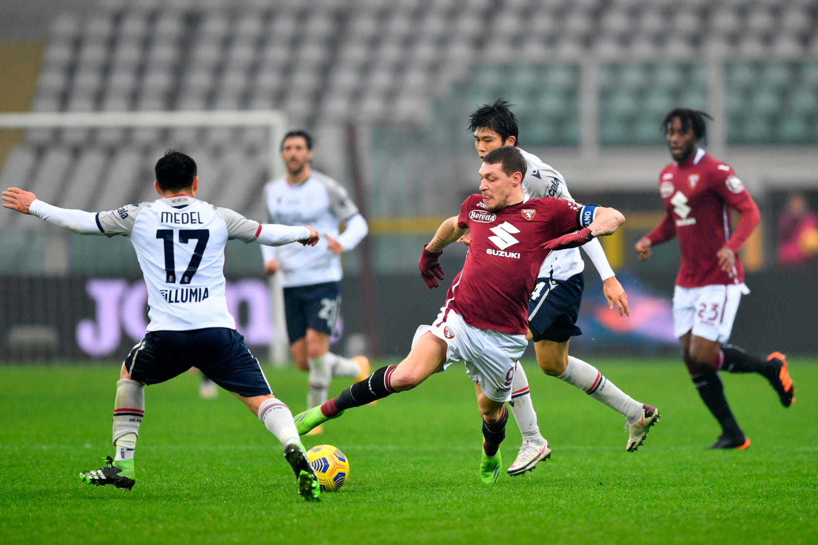Torino-Bologna 1-1, il tabellino