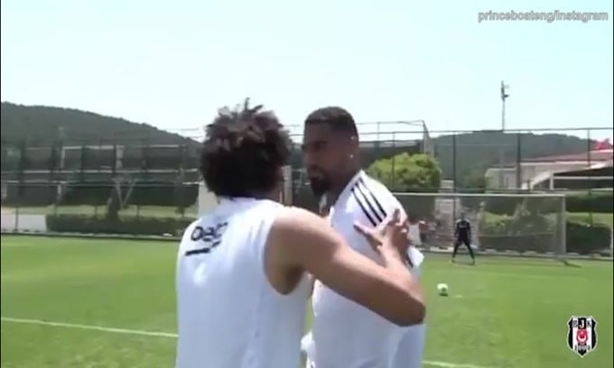 Besiktas, Boateng: colpo di tacco e tiro al volo, gol pazzesco!