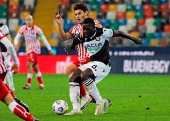 Udinese, allenamento in gruppo per Makengo