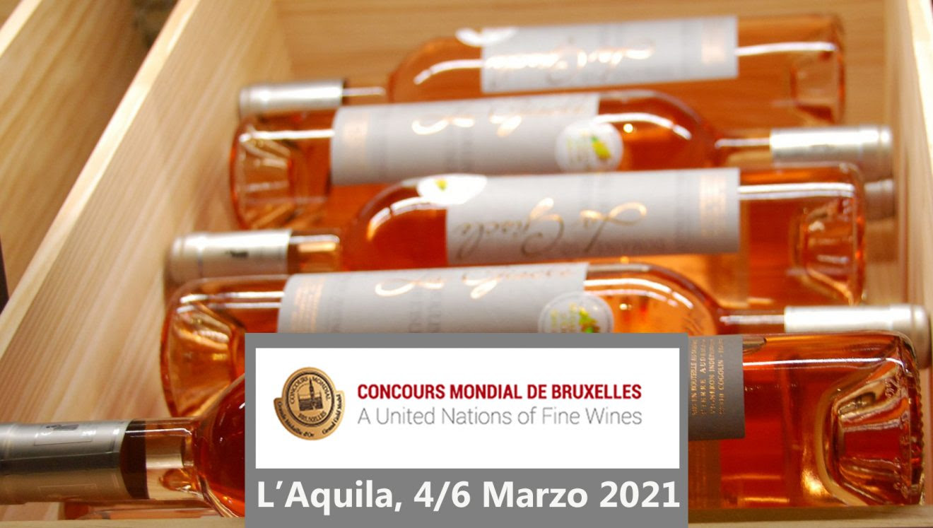 Vini Rosati: in Abruzzo a marzo 2021 la sessione speciale del Concours Mondial de Bruxelles
