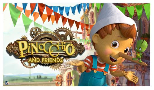 PINOCCHIO AND FRIENDS: RAINBOW PRESENTA LA SERIE TV DEL 2021 CON PROTAGONISTA IL BURATTINO NELLA VERSIONE DI STRAFFI