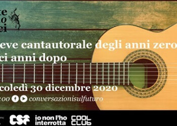 TORNA PER UNA SERA “LA LEVA CANTAUTORALE DEGLI ANNI ZERO”
