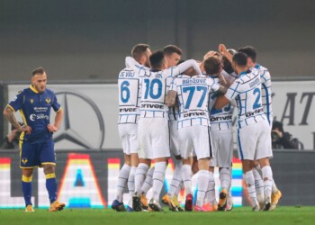 Verona-Inter 1-2, il tabellino