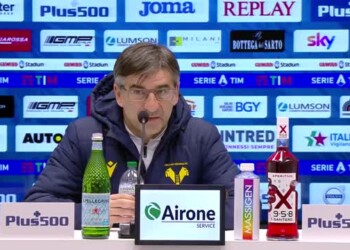 Verona, Juric verso il Cagliari: “In attacco gioca Di Carmine”
