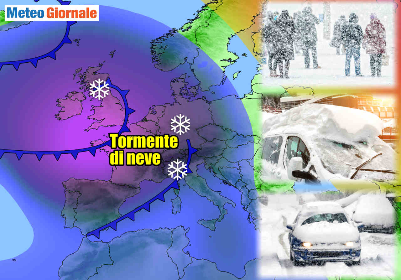 Meteo due settimane invernale.