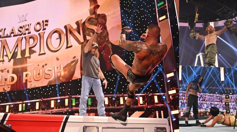 WWE Clash of Champions 2020, le leggende puniscono Randy Orton