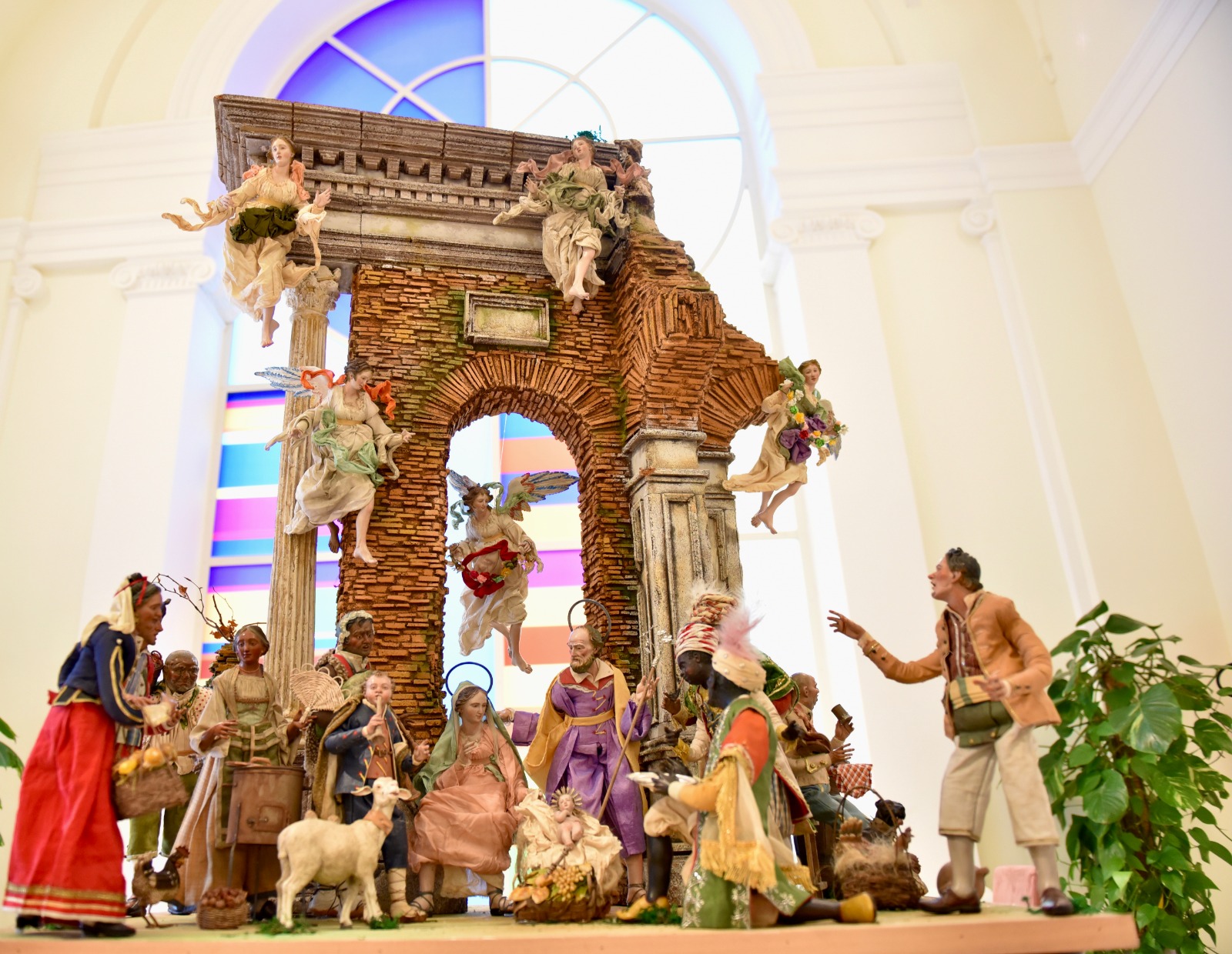 PRESEPE MONUMENTALE ESPOSTO ALL’ EMICICLO