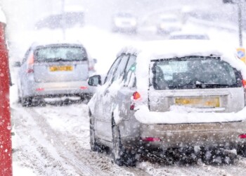 Altre immagini eclatanti dalle Isole Britanniche per neve e ghiaccio. Video Meteo