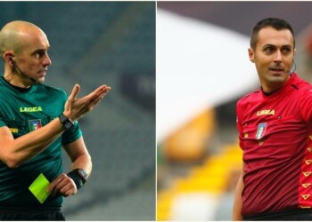 Arbitri di A, Sampdoria-Juve a Fabbri. Di Bello per Torino-Fiorentina