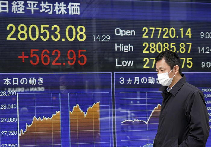 Borsa: Asia brillante, fiducia in stimoli Usa, Tokyo +1,04%