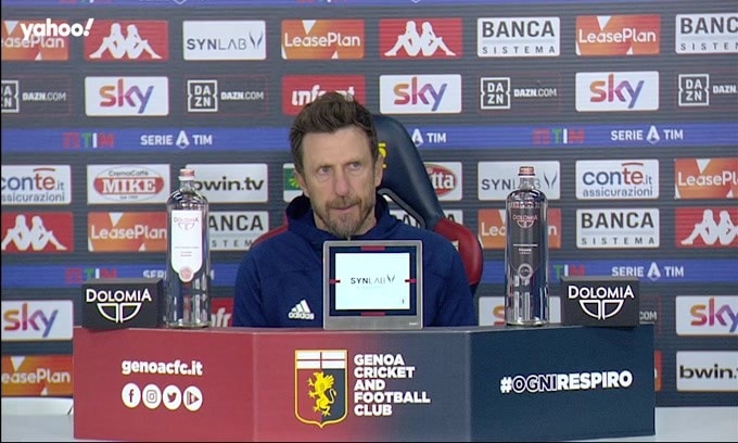 Di Francesco: "Non meritavamo di perdere"