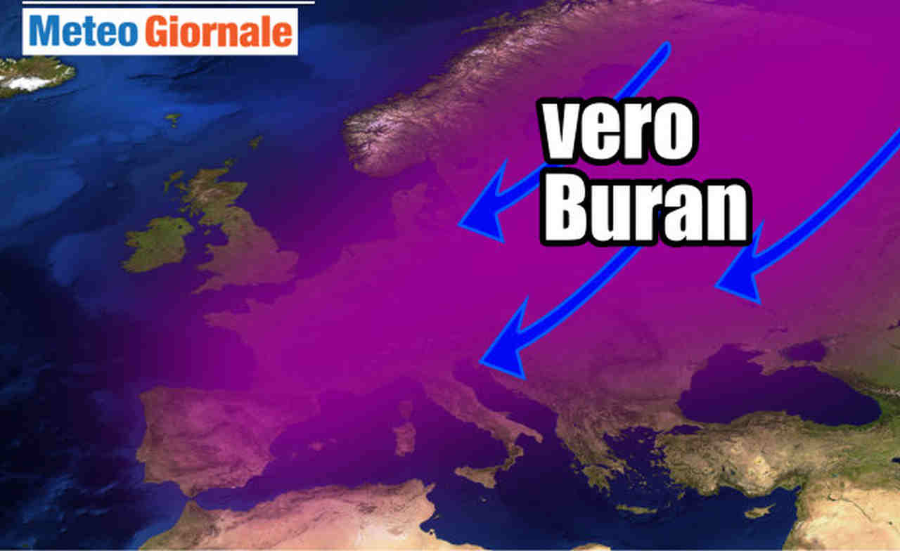 Arriverà il vero gelo fin sull'Italia a febbraio? Difficile dirlo, ma ci sono delle possibilità