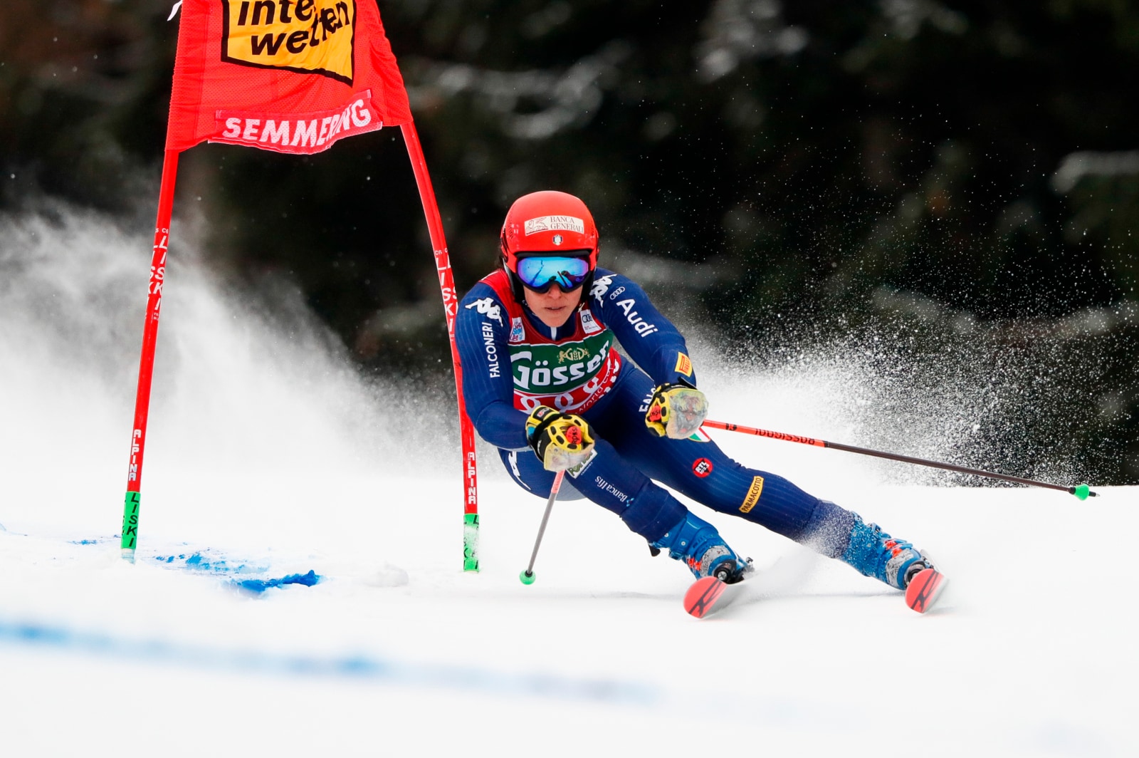 Discesa di St. Anton, Brignone quarta nella prima prova