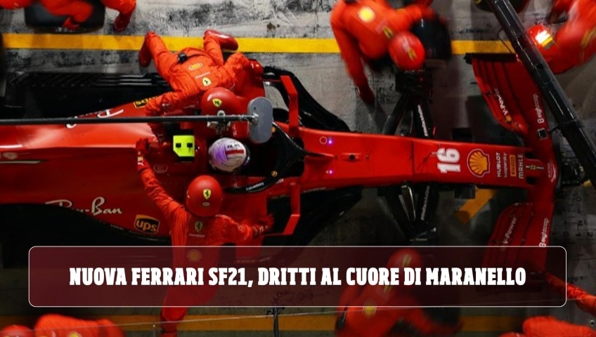 Formula 1, con la nuova Ferrari SF21 nel 2021