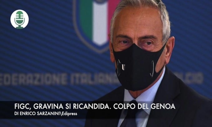 Figc, Gravina si ricandida. colpo del Genoa