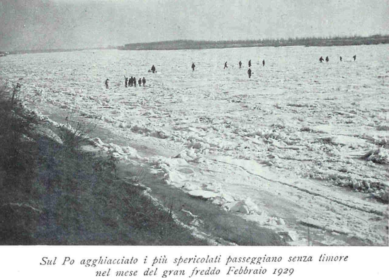 Storica immagine del febbraio 1929