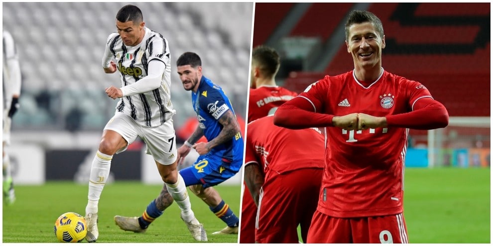 La formazione più forte al mondo per L'Equipe: Ronaldo con Lewandowski, che coppia!