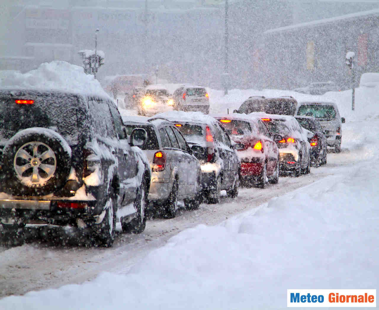 Gelo e neve protagonisti nei giorni della Merla del 1999