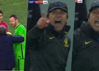 Inter, Conte contro Maresca: “Doveva dare più recupero”