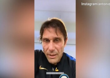 Inter-Juve, si allena anche Conte: che pedalata!