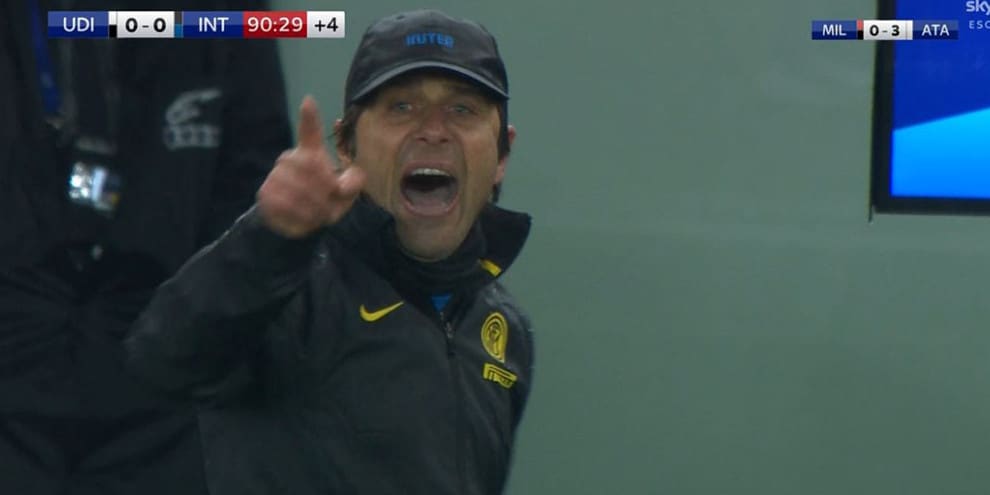 Inter nervosa, Conte e Oriali espulsi attaccano l’arbitro Maresca